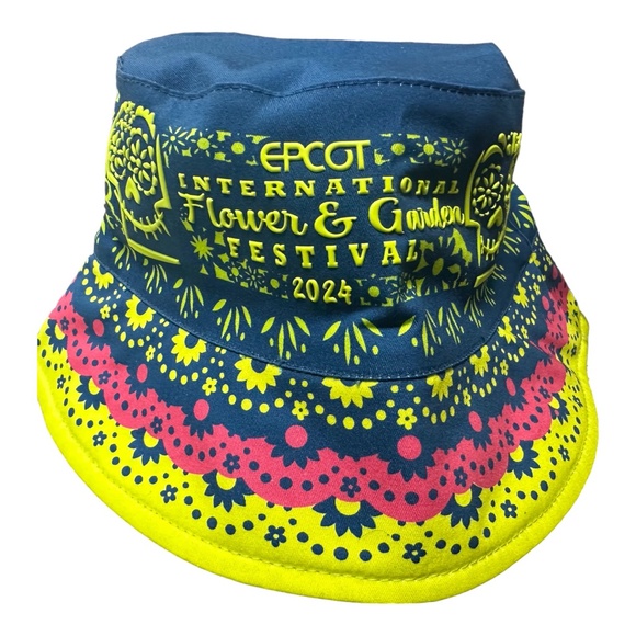 2024 Disney Epcot Flower And Garden Festival Coco Reversible Bucket Hat - Picture 2 of 3